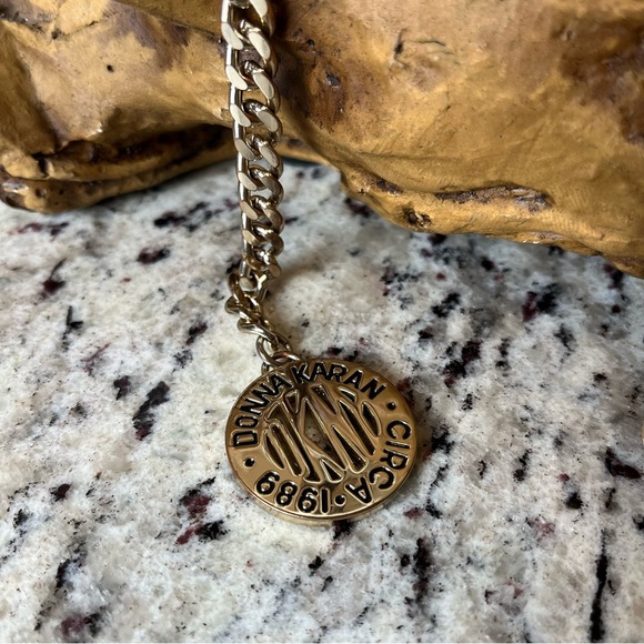 Donna Karan Gold Keychain - Picture 2 of 5